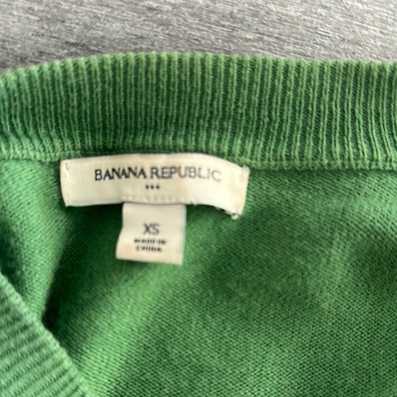 Green Button-Up Cardigan - Picture 2 of 5